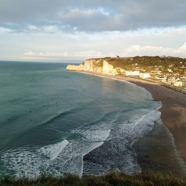 Séjour en France à plage d'Etretat