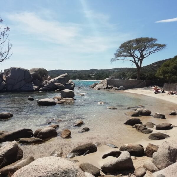 Plage de Palombaggia en Corse