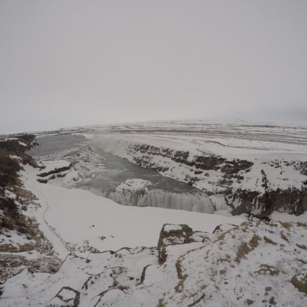 Visite du Cercle d'Or : La Cascade de Gulfoss