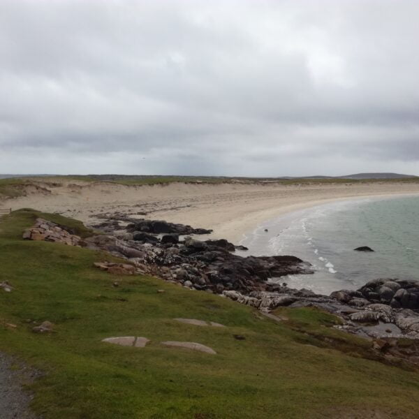 Plage de sable en Irlande, Connemara