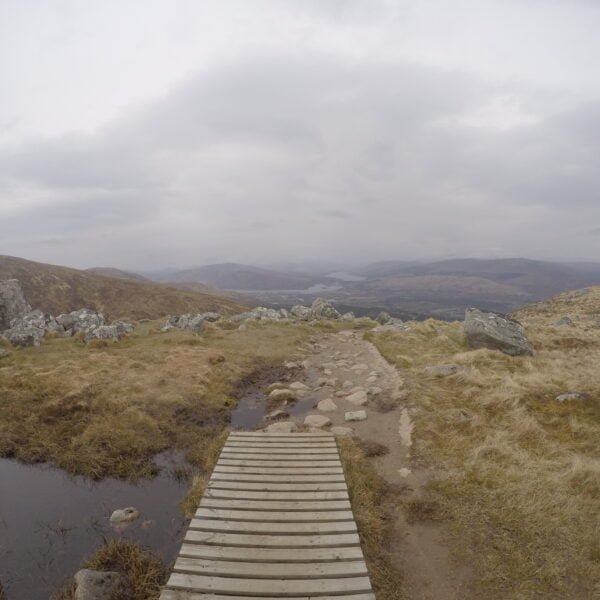Etape à la montagne en Ecosse