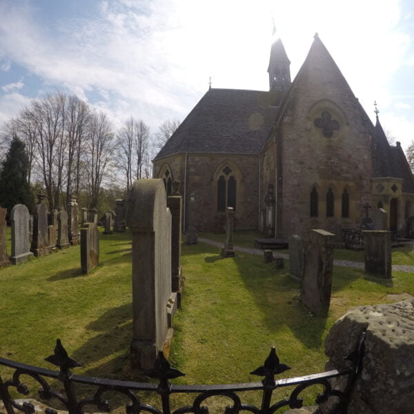 Eglise dans les Highlands en Ecosse