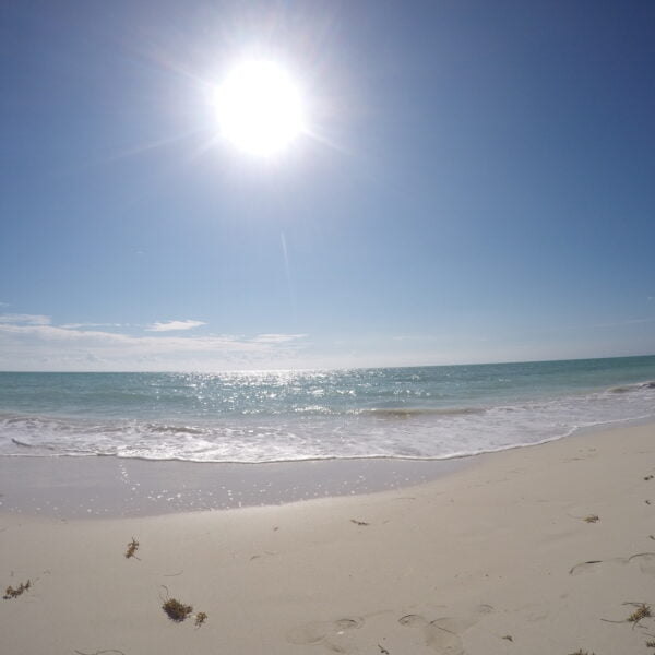 Plage de sable fin, Floride