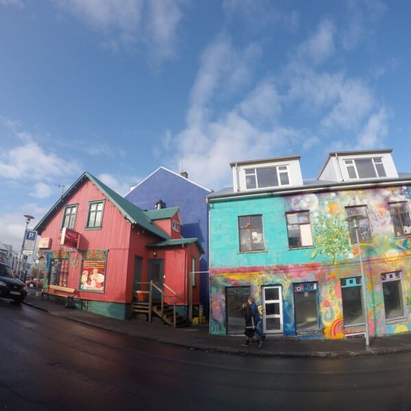 Le centre ville de Reykjavik