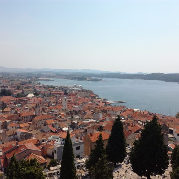 Vue sur la ville de Split en Croatie