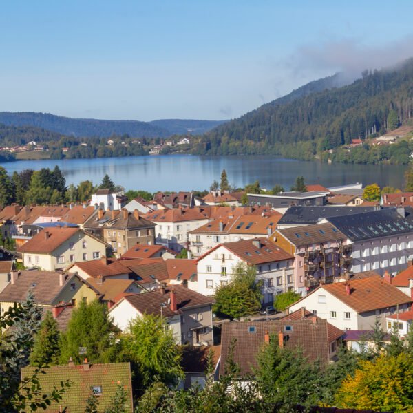 La commune de Gérardmer, les Vosges