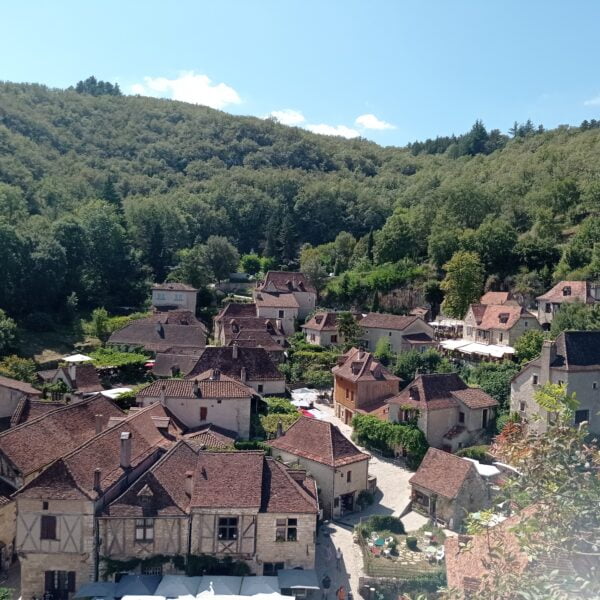 Le village de Saint-Cirq-Lapopie, Lot