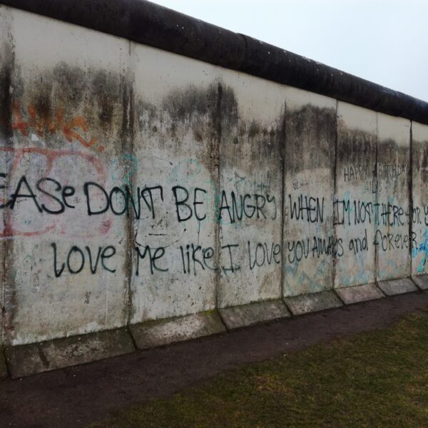 Bout du Mur de Berlin